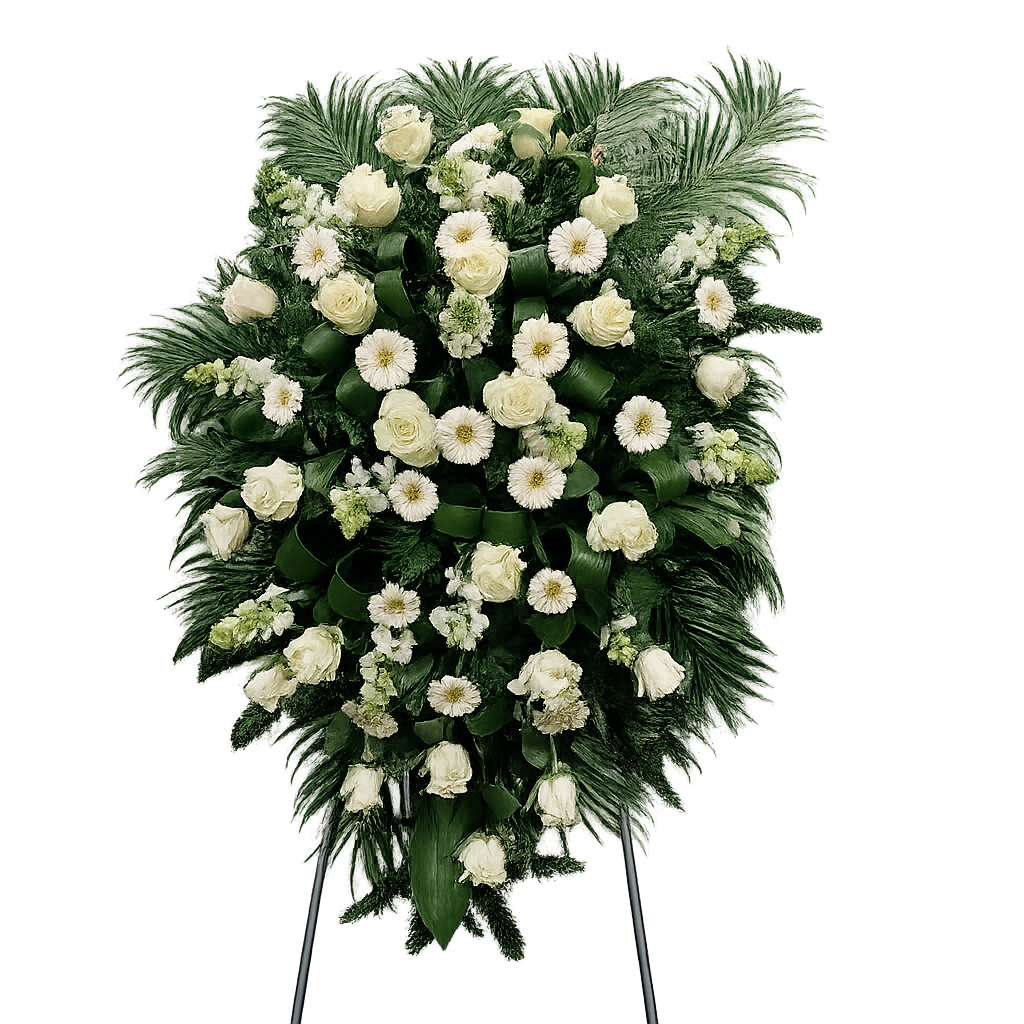 Wieniec"Klasyczny" róża|gerbera|lwiepaszcze